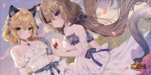 ブシロード ラバーマットコレクション V2 Vol.485 『放置少女～百花繚乱の萌姫たち～』5周年ver.