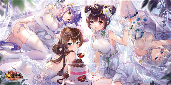 ブシロード ラバーマットコレクション V2 Vol491 『放置少女～百花繚乱の萌姫たち～』4周年ver.