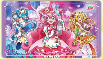 デリシャスパーティ プリキュア キャラクターラバーマット(C)(ENR-063)