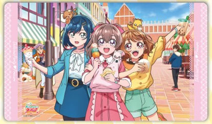 デリシャスパーティ プリキュア キャラクターラバーマット(D)(ENR-064)