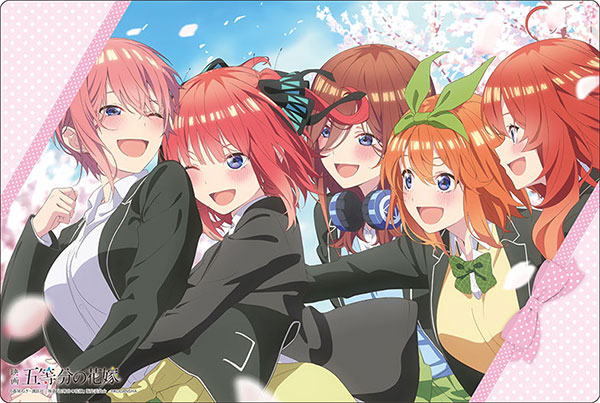 ブシロード ラバーマットコレクション V2 Vol.511 『映画「五等分の花嫁」』キービジュアル