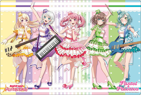ブシロード ラバーマットコレクション V2 Vol.554 バンドリ！ ガールズバンドパーティ！『Pastel*Palettes』2022ver.
