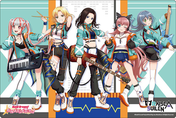 ブシロード ラバーマットコレクション V2 Vol.558 バンドリ！ ガールズバンドパーティ！『RAISE A SUILEN』2022ver.