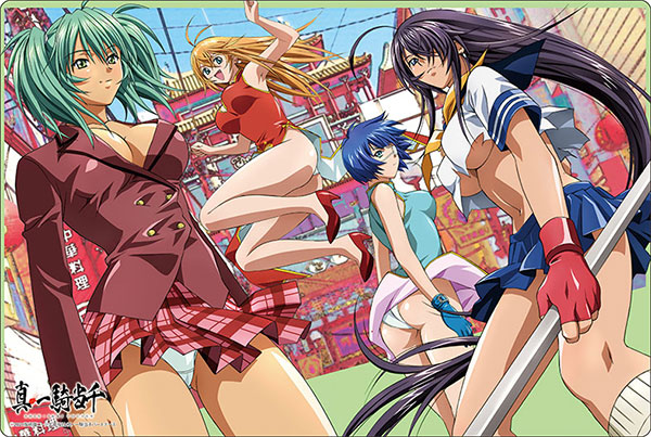 ブシロード ラバーマットコレクション V2 Vol.559 一騎当千 『孫策・呂蒙・関羽・呂布』