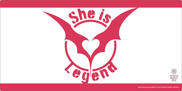 ブシロード ラバーマットコレクション V2 Vol.861 ヘブンバーンズレッド『She is Legend』