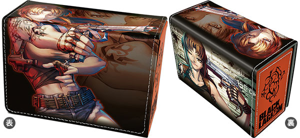 合皮製デッキケースW BLACK LAGOON「レヴィ」Ver.2