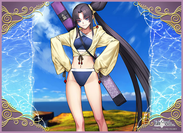 TCG万能プレイマット Fate/Grand Order「アサシン/牛若丸」
