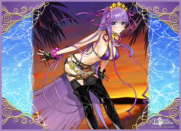 TCG万能プレイマット Fate/Grand Order「ムーンキャンサー/BB」