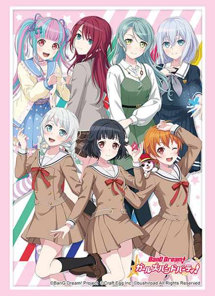 ブシロード スリーブコレクション ハイグレード Vol.3900 『バンドリ！ ガールズバンドパーティ！』Happy days ver.パック