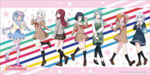ブシロード ラバーマットコレクション V2 Vol.966 『バンドリ！ ガールズバンドパーティ！』Happy days ver.