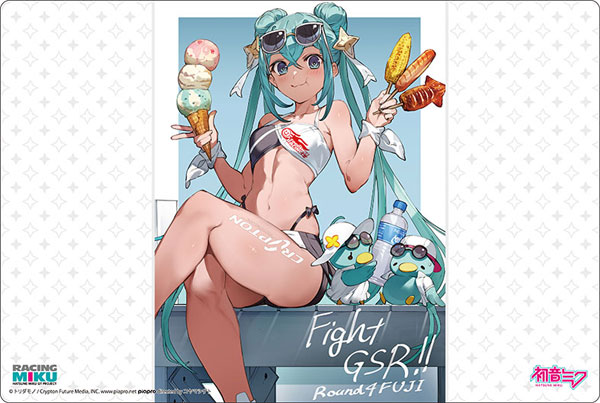 ブシロード ラバーマットコレクション V2 Vol.1041 『レーシングミク 2023Ver.』応援イラスト Round4 富士