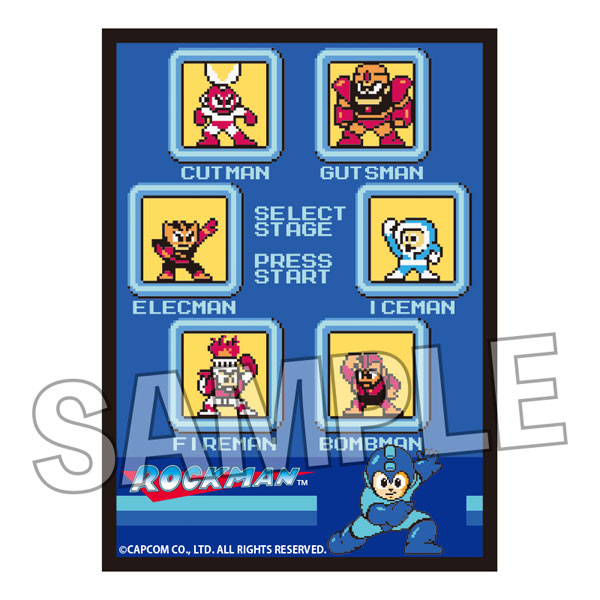 ロックマン イラストスリーブNT セレクトステージ パック