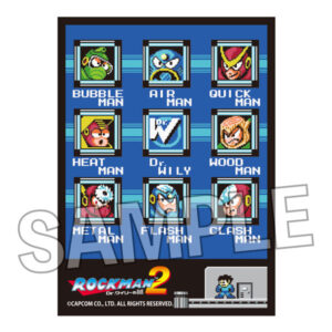 ロックマン2 Dr.ワイリーの謎 イラストスリーブNT セレクトステージ パック