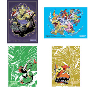 デジモンカードゲーム オフィシャルカードスリーブ2024 Ver.2.0 4種セット