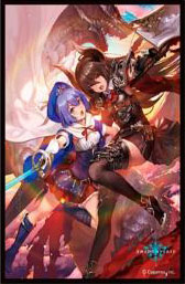きゃらスリーブコレクション マットシリーズ Shadowverse 「黒蒼の絆・フォルテ＆ミリアム」(No.MT1801) パック