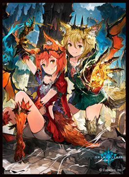 きゃらスリーブコレクション マットシリーズ Shadowverse 夕闇の人狼・ルージュ＆ヴェール (No.MT1862) パック