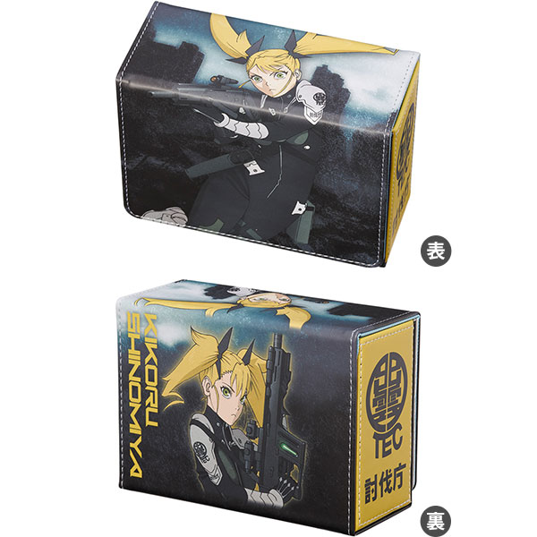 合皮製デッキケースW 怪獣8号「四ノ宮キコル」