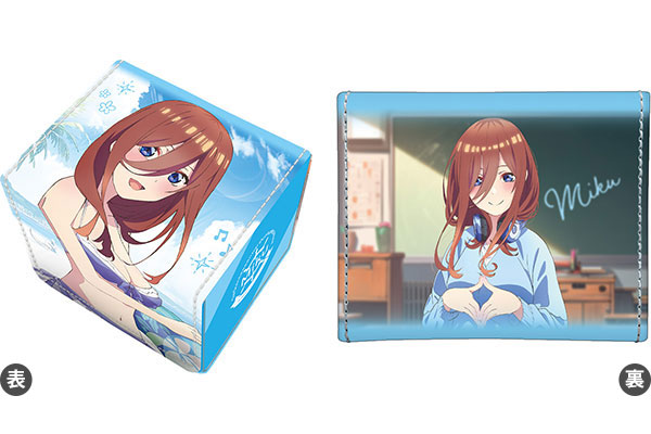 合皮製デッキケース 映画 五等分の花嫁「中野三玖」水着Ver.