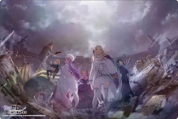 ラバーマット V2 Vol.1392 Re：ゼロから始める異世界生活 3rd season『エミリア＆フェルト＆クルシュ＆アナスタシア＆プリシラ』