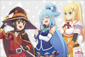 ブシロード ラバーマットコレクション V2 Vol.1393 この素晴らしい世界に祝福を！3『アクア＆めぐみん＆ダクネス』