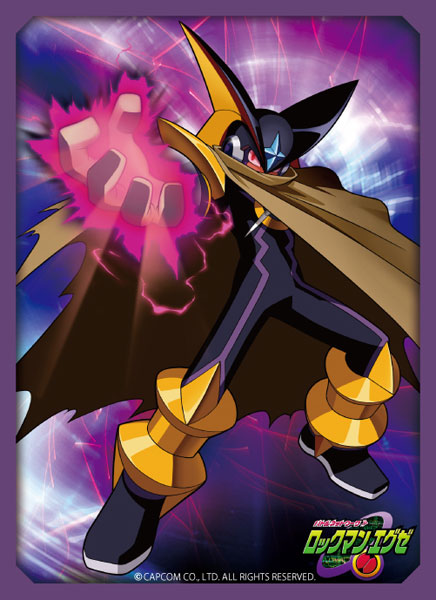 ブロッコリーキャラクタースリーブ ロックマン エグゼ「フォルテ」リバイバル パック