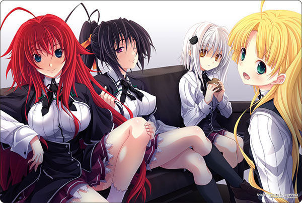 ブシロード ラバーマットコレクション V2 富士見ファンタジア文庫 ハイスクールD×D『リアス＆アーシア＆朱乃＆小猫』