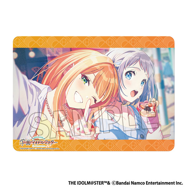 学園アイドルマスター イラストプレイマットNT おいしい顔、いただき～！