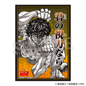 「刃牙」シリーズ イラストスリーブNT トリケラトプス拳 パック