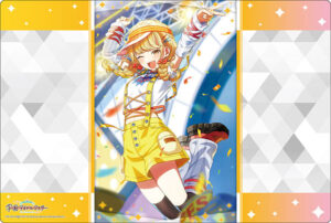 ブシロード ラバーマットコレクション V2 Vol.1678 学園アイドルマスター『藤田ことね』Yellow Big Bang！ver.
