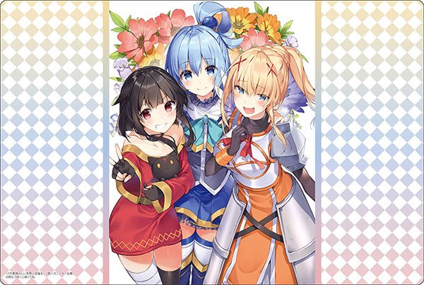 ラバーマットコレクション V2 Vol.1708 角川スニーカー文庫 この素晴らしい世界に祝福を！『アクア＆めぐみん＆ダクネス』