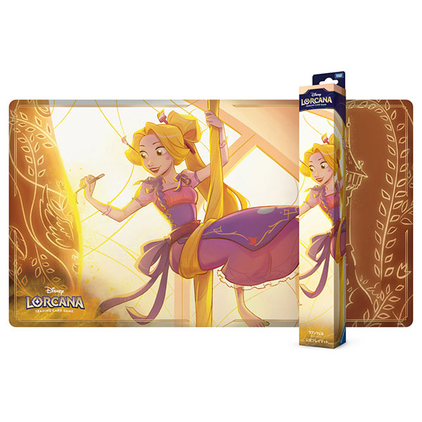 ディズニー・ロルカナ・TCG 日本語版 公式プレイマット「ラプンツェル 天才アーティスト」