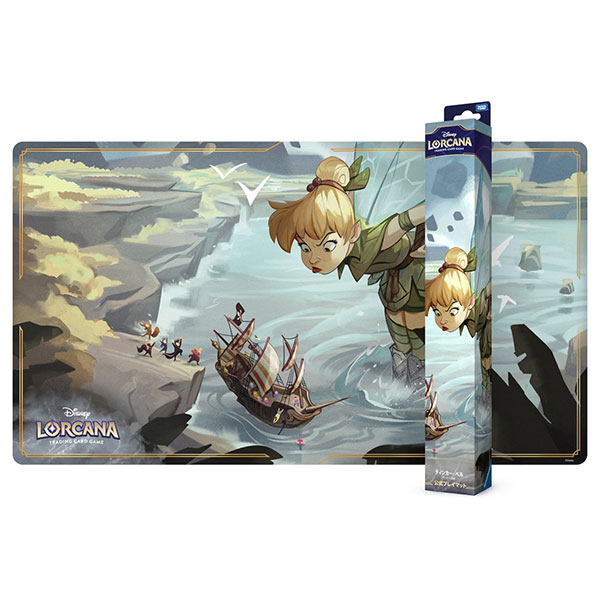 ディズニー・ロルカナ・TCG 日本語版 公式プレイマット「ティンカー・ベル でっかい妖精」