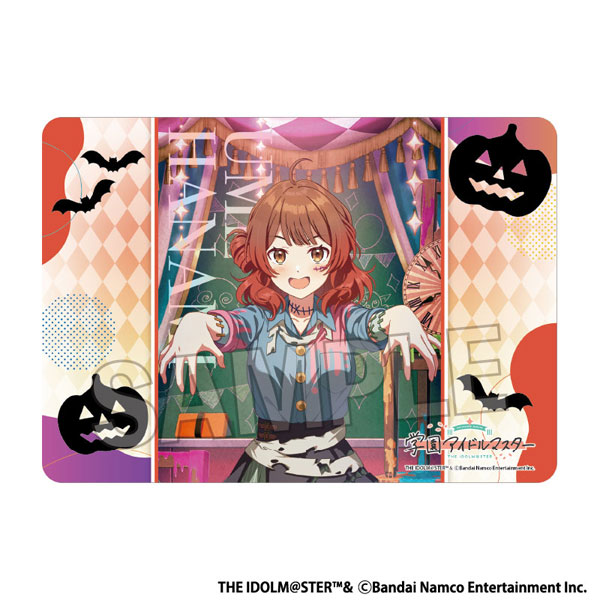 学園アイドルマスター イラストプレイマットNT The Rolling Riceball ’24ハロウィン 花海佑芽