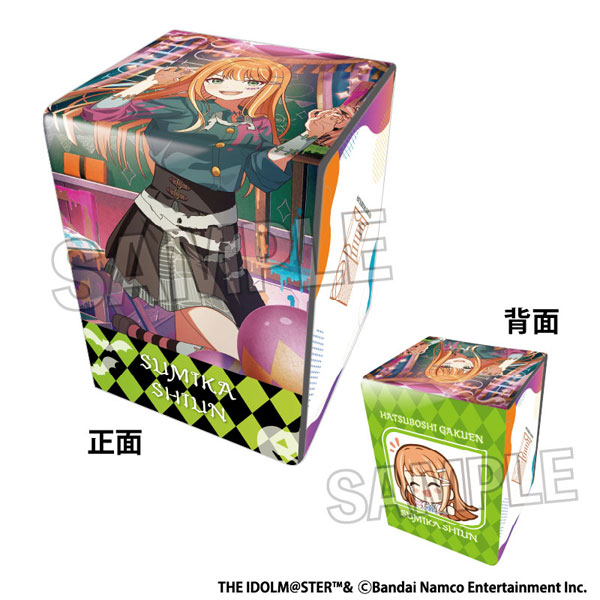 学園アイドルマスター イラスト合皮製デッキケースNT Tame-Lie-One-Step ’24ハロウィン 紫雲清夏