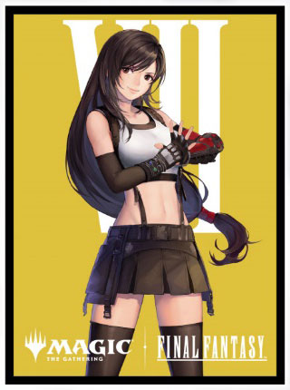 マジック：ザ・ギャザリング プレイヤーズカードスリーブ MFS-10 キャラクター ボーダーレス版≪格闘家、ティファ≫