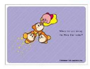 カービィ play with ワドルディ キャラクタースリーブ ワープスターにのって(4にん) (EN-1501) パック