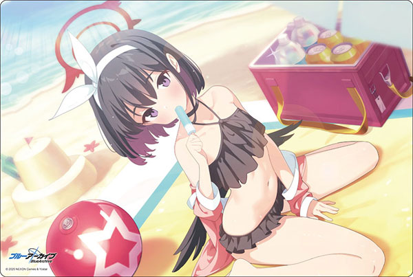 ブシロード ラバーマットコレクション V2 Vol.1761 ブルーアーカイブ『マシロ(水着)』メモリアルロビーイラストver.