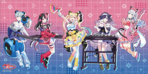 ブシロード ラバーマットコレクション V2 Vol.1706 BanG Dream！『夢限大みゅーたいぷ』10周年ver.