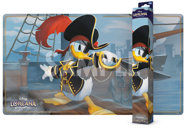 ディズニー・ロルカナ・TCG 日本語版 公式プレイマット「ドナルドダック バッカニーア」