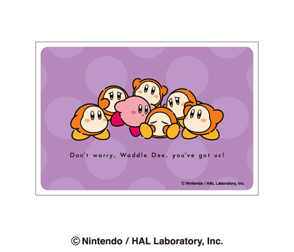 カービィ play with ワドルディ キャラクタースリーブミニ ENS-15 だいじょうぶだよ！ パック
