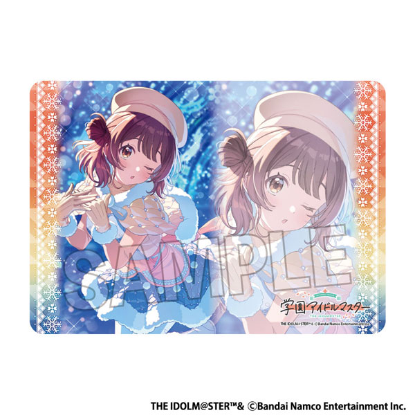 学園アイドルマスター イラストプレイマットNT White Night！ White Wish！ 花海佑芽
