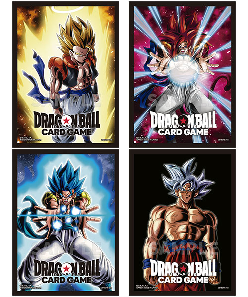 ドラゴンボールスーパーカードゲーム オフィシャルカードスリーブ04　4種セット