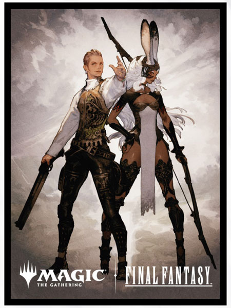 マジック：ザ・ギャザリング プレイヤーズカードスリーブ MFS-52 FINAL FANTASY・アーティスト ボーダーレス版 空賊バルフレアとフラン