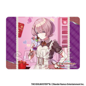 学園アイドルマスター イラストプレイマットNT Fluorite ’25バレンタイン 有村麻央