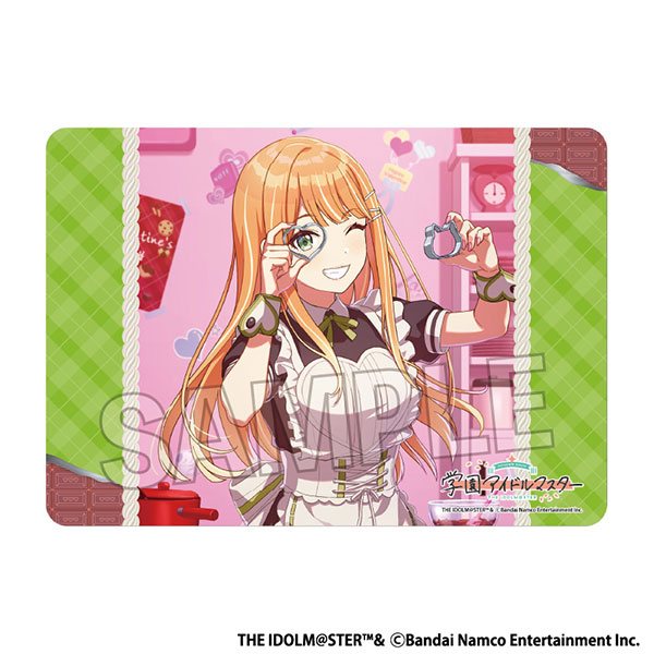 学園アイドルマスター イラストプレイマットNT Tame-Lie-One-Step ’25バレンタイン 紫雲清夏