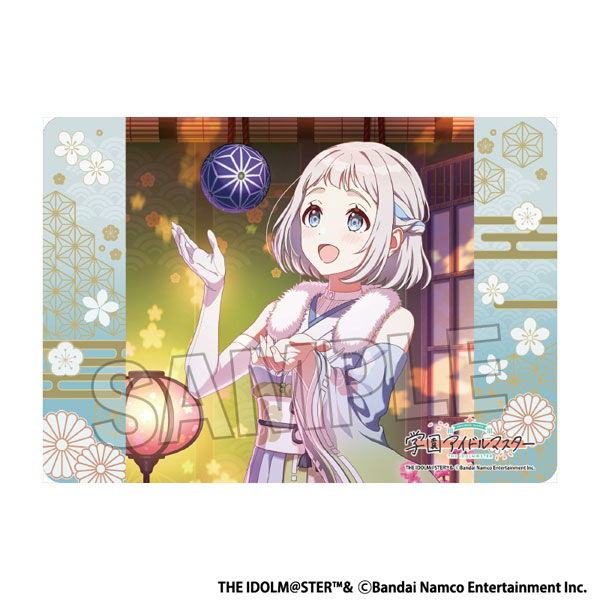 学園アイドルマスター イラストプレイマットNT 白線 ’25ひな祭り 葛城リーリヤ