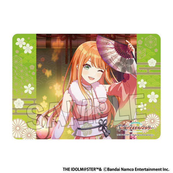 学園アイドルマスター イラストプレイマットNT Tame-Lie-One-Step ’25ひな祭り 紫雲清夏