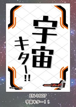 仮面ライダーフォーゼ キャラクタースリーブ 宇宙キター！！(EN-1607) パック