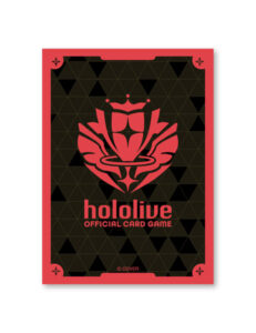 hololive OFFICIAL CARD GAME オフィシャルホロカスリーブ vol.40 『ブランドロゴ(Red)』 パック