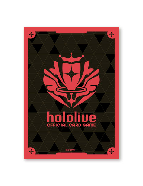 hololive OFFICIAL CARD GAME オフィシャルホロカスリーブ vol.40 『ブランドロゴ(Red)』 パック